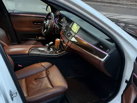 BMW 535 2012 года за 11 500 000 тг. в Алматы – фото 14