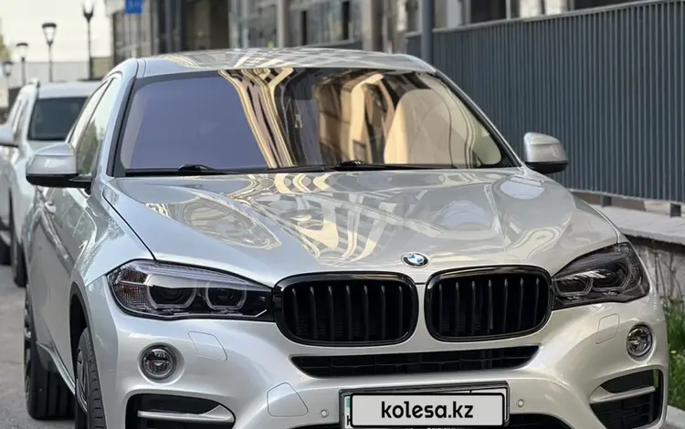 BMW X6 2018 года за 21 900 000 тг. в Алматы