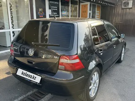 Volkswagen Golf 2002 года за 3 400 000 тг. в Алматы – фото 4