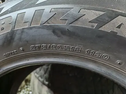275/60R18 Bridgestone BLIZZAK DM-V2 за 200 000 тг. в Алматы – фото 8