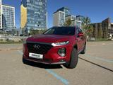 Hyundai Santa Fe 2019 года за 14 000 000 тг. в Астана – фото 2