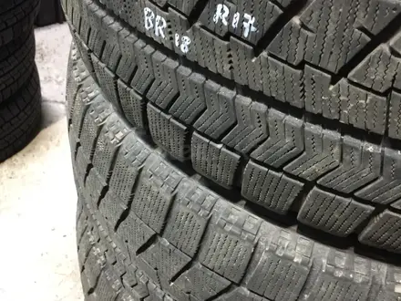 Резина зимняя 215/55 r17 Bridgestone, из Японии за 105 000 тг. в Алматы – фото 3