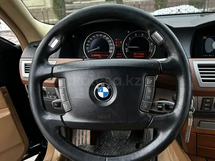 BMW 750 2005 года за 4 999 999 тг. в Алматы – фото 19