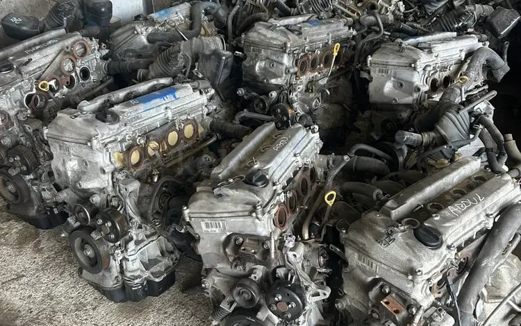 Двигатель 2AZ-FE 2, 4 Литра на Toyota Camry (Японский) Коробка за 152 000 тг. в Алматы