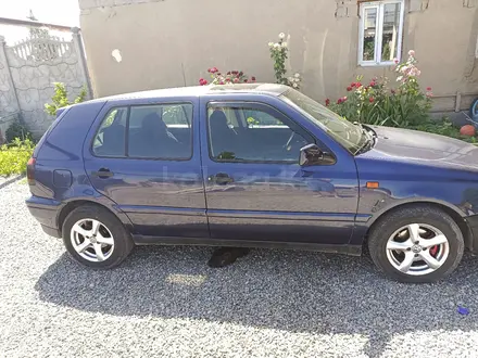 Volkswagen Golf 1993 года за 1 600 000 тг. в Тараз – фото 4