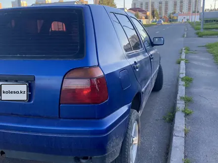 Volkswagen Golf 1993 года за 1 300 000 тг. в Астана – фото 5