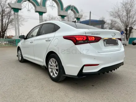 Hyundai Accent 2019 года за 7 800 000 тг. в Кызылорда – фото 3