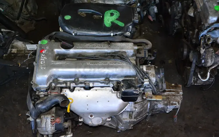 Двигатель Nissan 2.0 16V SR20DE Моновпрыск Трамблерүшін270 000 тг. в Тараз