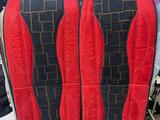 Накидки на сиденья пара 2шт под Алькантару за 11 000 тг. в Астана – фото 3