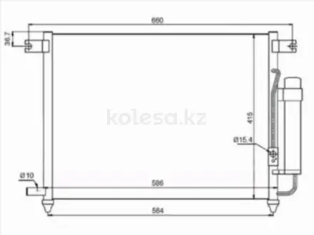 Радиатор кондиционера за 27 800 тг. в Шымкент