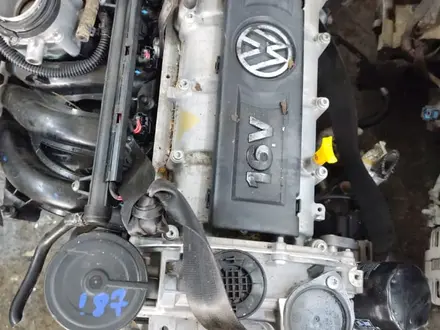 Двигатель 1,6 CFNA Volkswagen polo. Jetta; Skoda Rapid. Fabia. Roomster за 350 000 тг. в Алматы – фото 3