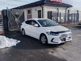Hyundai Elantra 2018 года за 6 300 000 тг. в Тараз