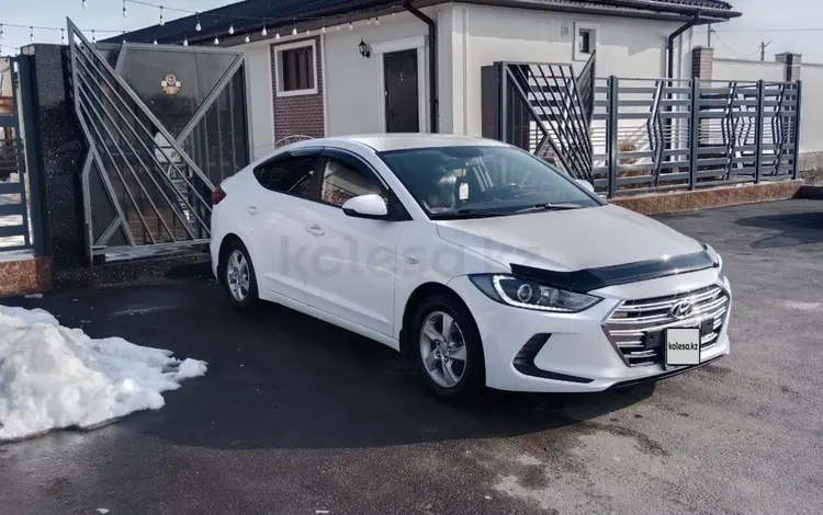 Hyundai Elantra 2018 года за 6 300 000 тг. в Тараз