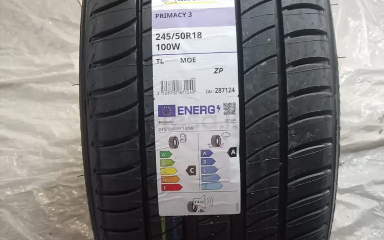 Шины Michelin 245/50/R18 Primacy 3 за 140 000 тг. в Алматы