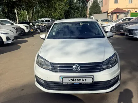 Volkswagen Polo 2019 года за 5 500 000 тг. в Алматы – фото 2