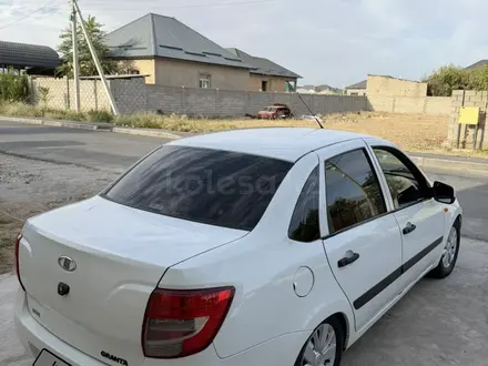 ВАЗ (Lada) Granta 2190 2013 года за 1 650 000 тг. в Шымкент – фото 4