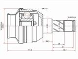 Шрус, граната внутреннийүшін13 550 тг. в Алматы