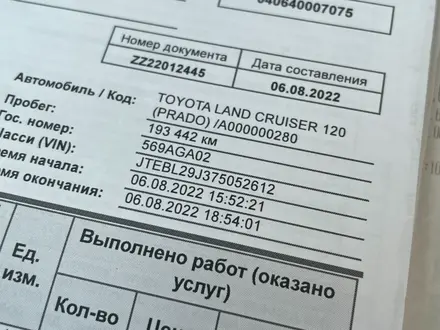 Toyota Land Cruiser Prado 2006 года за 12 900 000 тг. в Алматы – фото 24
