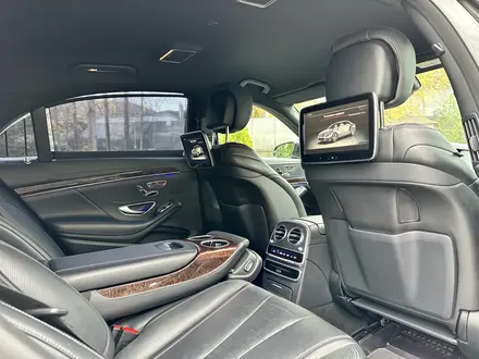 Mercedes-Benz S 400 2015 года за 25 000 000 тг. в Алматы – фото 19