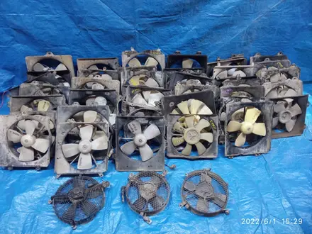 Вентиляторы охлаждения и кондиционера на TOYOTA, б у оригинал из Японии. за 16 000 тг. в Караганда – фото 2