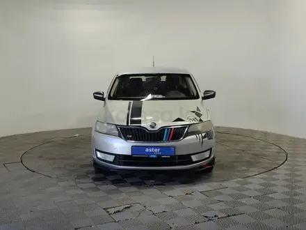 Skoda Rapid 2013 года за 1 990 000 тг. в Алматы – фото 2