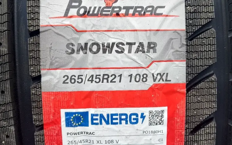 265/45R21 Powertrac Snowstarүшін60 000 тг. в Алматы