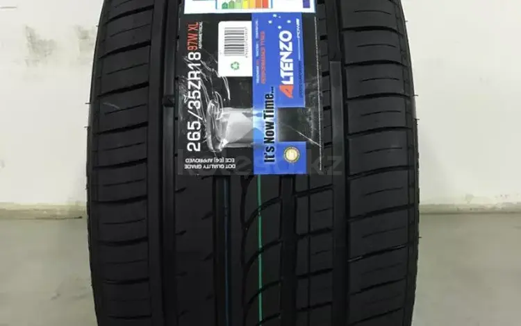 265/35R18 97W XL — Altenzo Sports Comforter + за 42 000 тг. в Алматы
