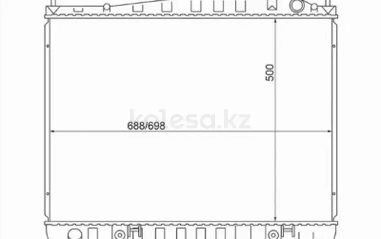 Радиатор охлаждения двигателяүшін33 100 тг. в Караганда