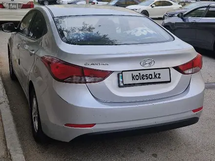 Hyundai Elantra 2014 года за 5 200 000 тг. в Атырау – фото 3