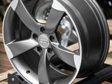 Audi Rotor R18/8J/5X112/ET35/ЦО: 66, 56/MATT GUNMETAL MACHINE FACE за 260 000 тг. в Алматы – фото 2