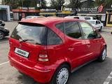 Mercedes-Benz A 160 2002 годаүшін2 000 000 тг. в Алматы – фото 5