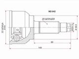 Шрус наружный, граната наружная за 16 700 тг. в Караганда