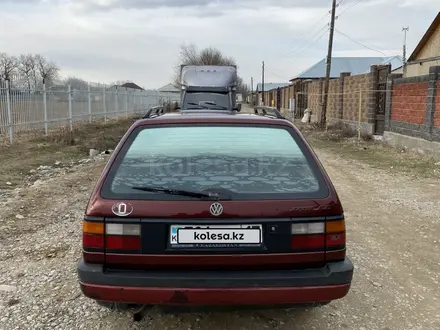 Volkswagen Passat 1991 года за 1 800 000 тг. в Тараз – фото 4