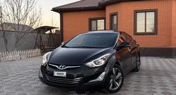 Hyundai Elantra 2014 годаfor4 700 000 тг. в Атырау – фото 2