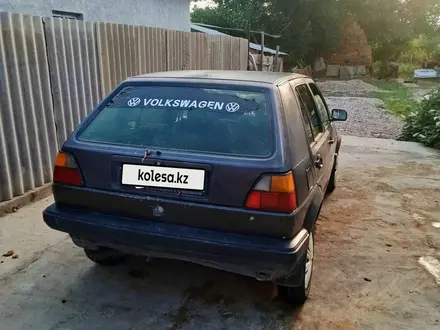 Volkswagen Golf 1990 года за 650 000 тг. в Кордай – фото 2