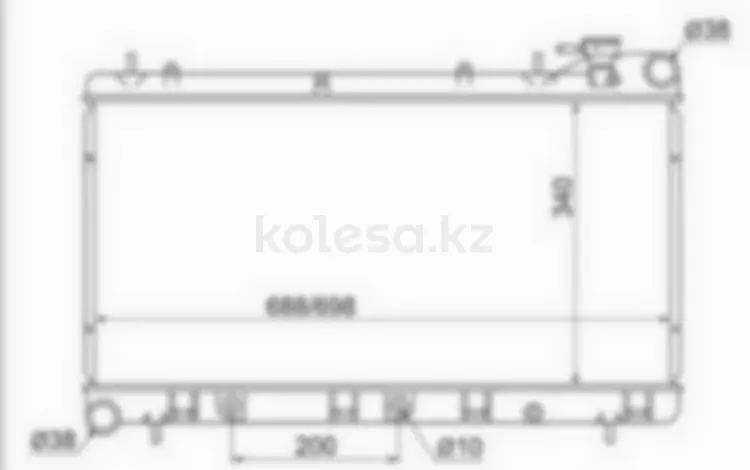 Радиатор двигателяүшін21 550 тг. в Астана