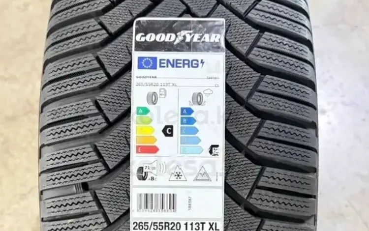 Новые зимние шины Goodyear UltraGrip Ice 3 265/55 R20 липучки за 800 000 тг. в Астана