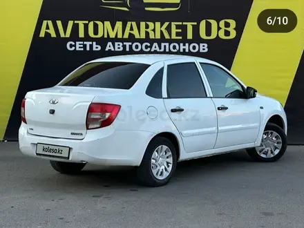 ВАЗ (Lada) Granta 2190 2013 года за 2 400 000 тг. в Тараз – фото 5