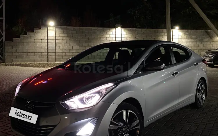 Hyundai Elantra 2014 годаүшін6 900 000 тг. в Алматы