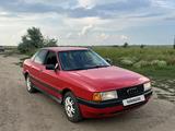 Audi 80 1990 годаүшін1 350 000 тг. в Лисаковск – фото 2