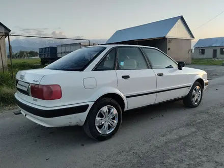 Audi 80 1991 года за 1 150 000 тг. в Тараз – фото 4