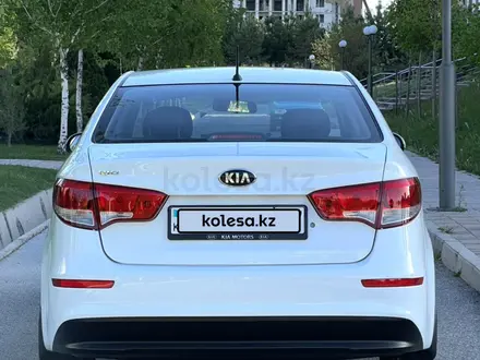 Kia Rio 2015 года за 6 800 000 тг. в Шымкент – фото 2