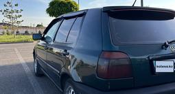 Volkswagen Golf 1995 годаfor1 000 000 тг. в Тараз – фото 3