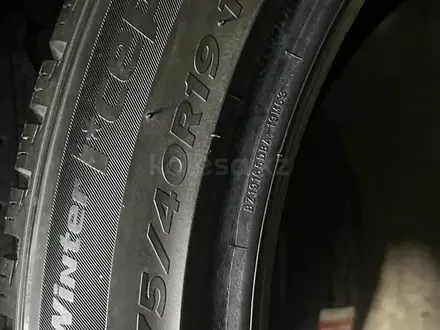 245/45R19 перед/275/40R19 зад Hankook Winter i cept evo3 ЗИМ за 150 000 тг. в Алматы – фото 2