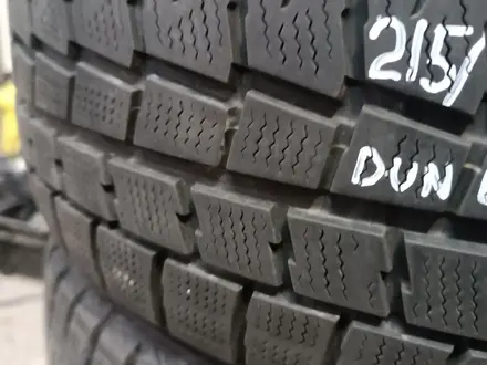 Резина зимняя 215/55 r17 Dunlop свежедоставлена с Японии за 105 000 тг. в Алматы – фото 2