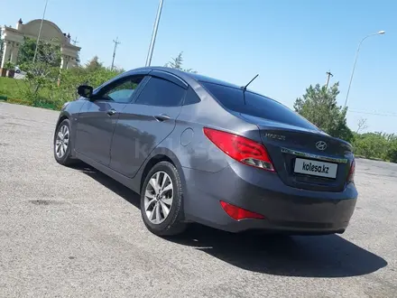 Hyundai Accent 2015 года за 6 200 000 тг. в Шымкент – фото 8