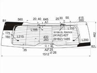 Стекло заднее с обогревом за 29 600 тг. в Астана