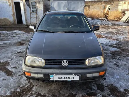 Volkswagen Golf 1993 года за 1 300 000 тг. в Уштобе – фото 2