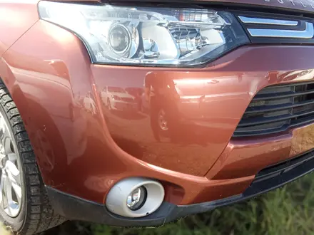 Бампер передний MMC Outlander GF0W за 180 000 тг. в Усть-Каменогорск – фото 3