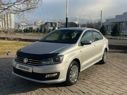 Volkswagen Polo 2015 года за 5 900 000 тг. в Алматы